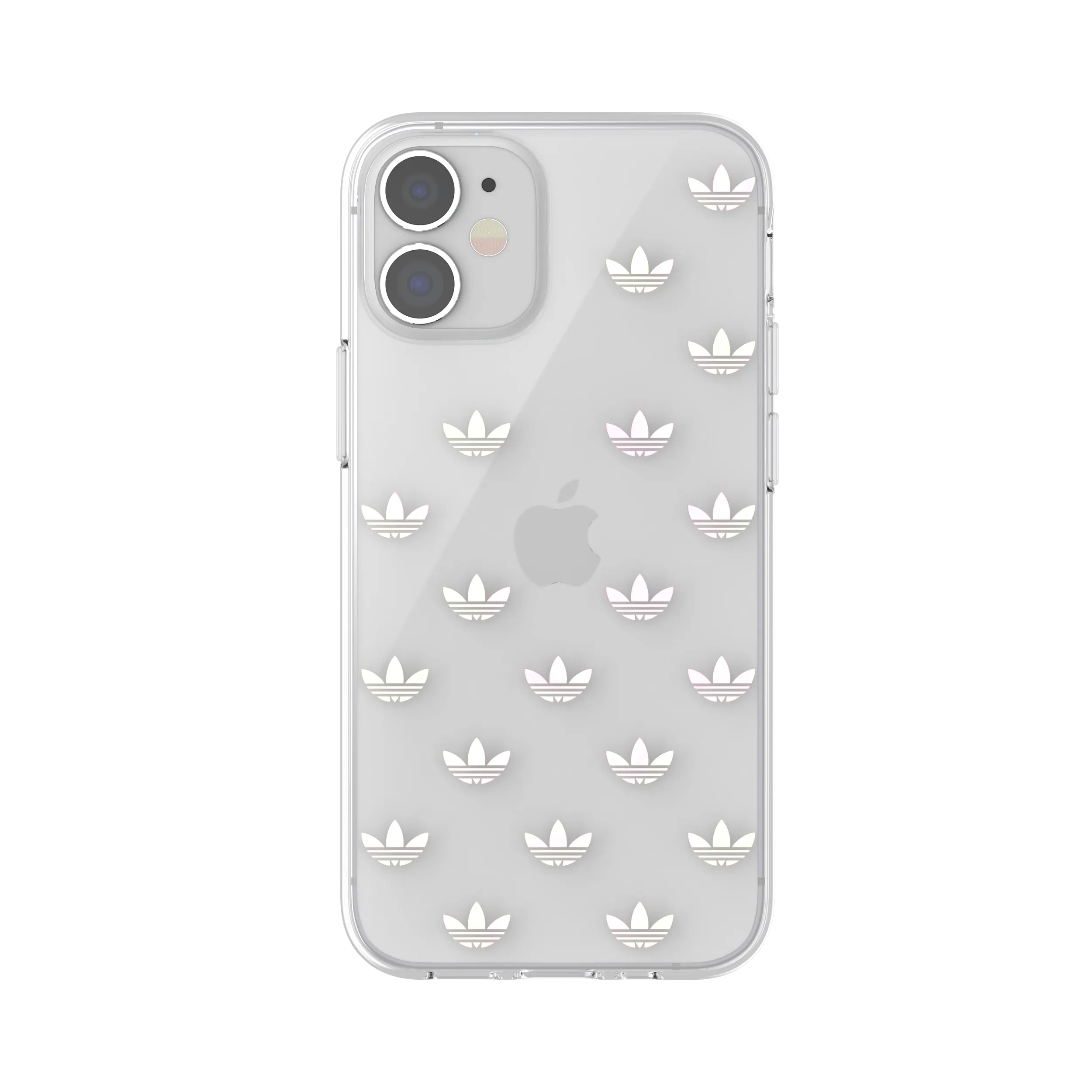 ADIDAS iPhone 12 Mini - Snap Entry Clear Case - Holographic