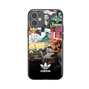 ADIDAS iPhone 12 Mini - Snap Graphic Case - Colourful