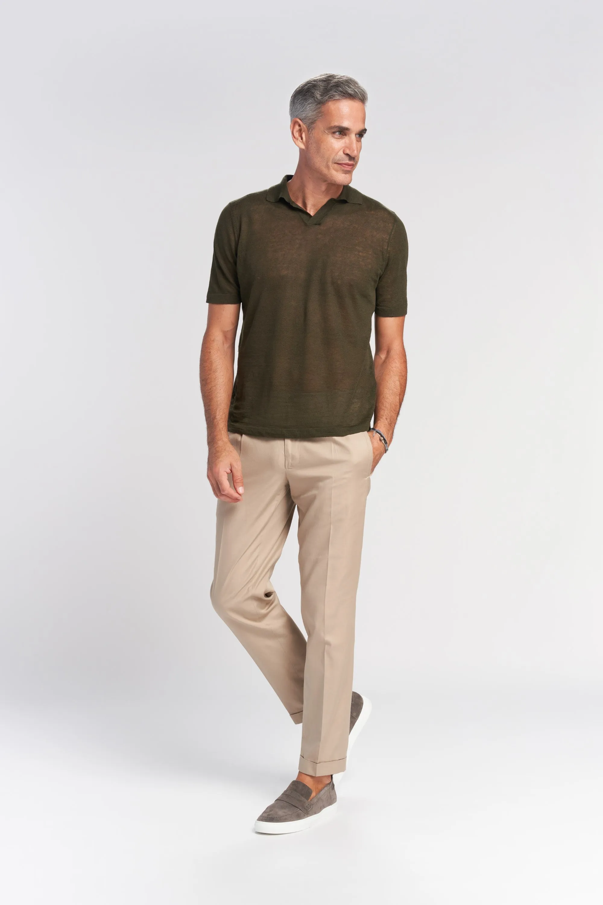 Alain Chino Pants Luxury Gabardilia