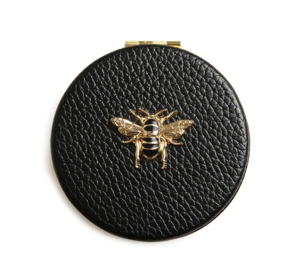 Black Round Compact