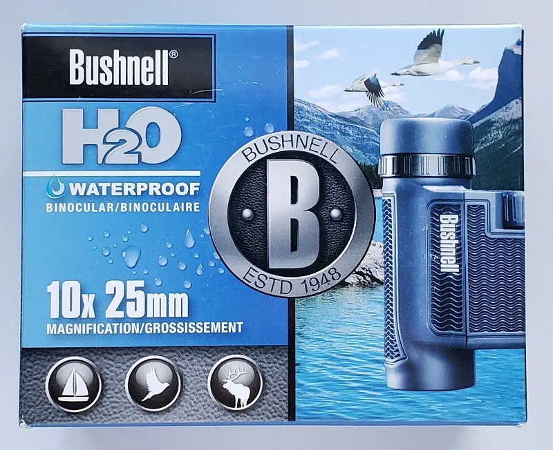 Bushnell H2O Waterproof 10x25 Compact Binocular