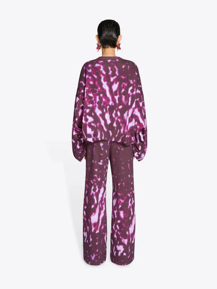 DRIES VAN NOTEN HANNETT DRAPED SWEATSHIRT