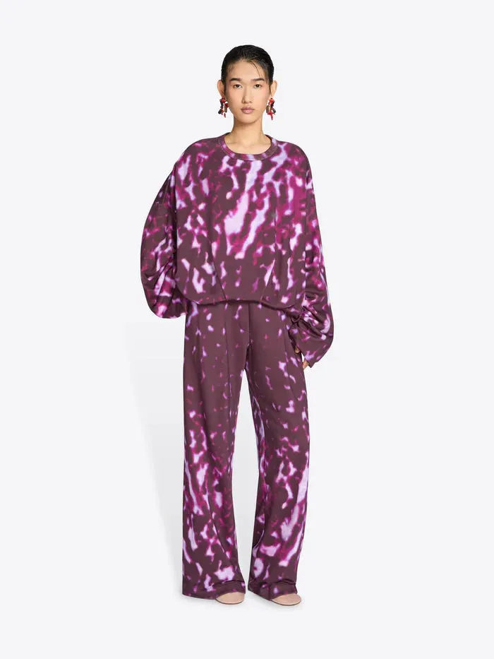 DRIES VAN NOTEN HANNETT DRAPED SWEATSHIRT