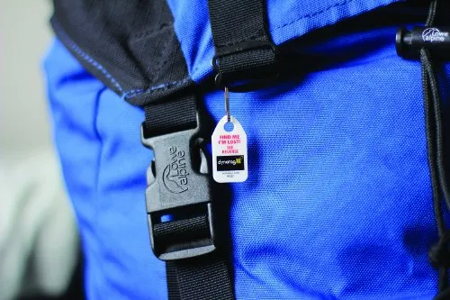 Dynotag Web/Gps Enabled Qr Code Smart Micro Zipper Tags - 3 Identical Snaphooks