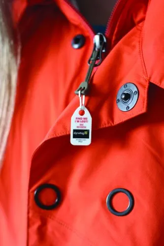 Dynotag Web/Gps Enabled Qr Code Smart Micro Zipper Tags - 3 Identical Snaphooks