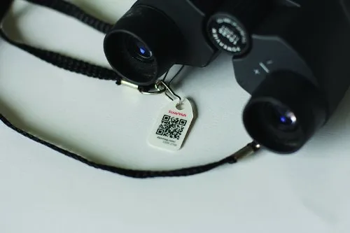 Dynotag Web/Gps Enabled Qr Code Smart Micro Zipper Tags - 3 Identical Snaphooks