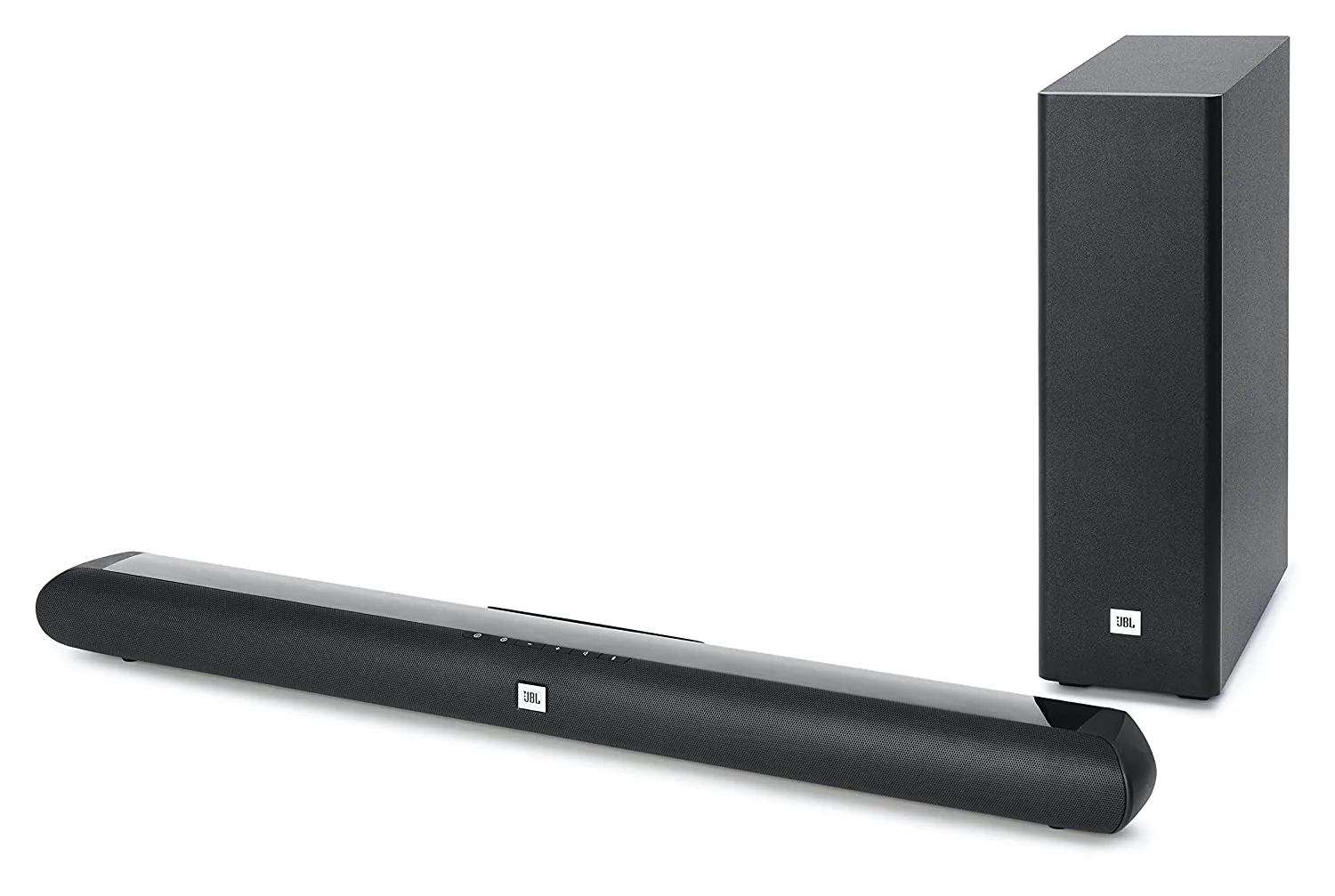 JBL Cinema SB150 Wireless Sound Bar with Compact Subwoofer (Black)