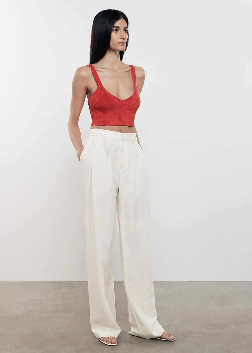 Linen Knit Bralette