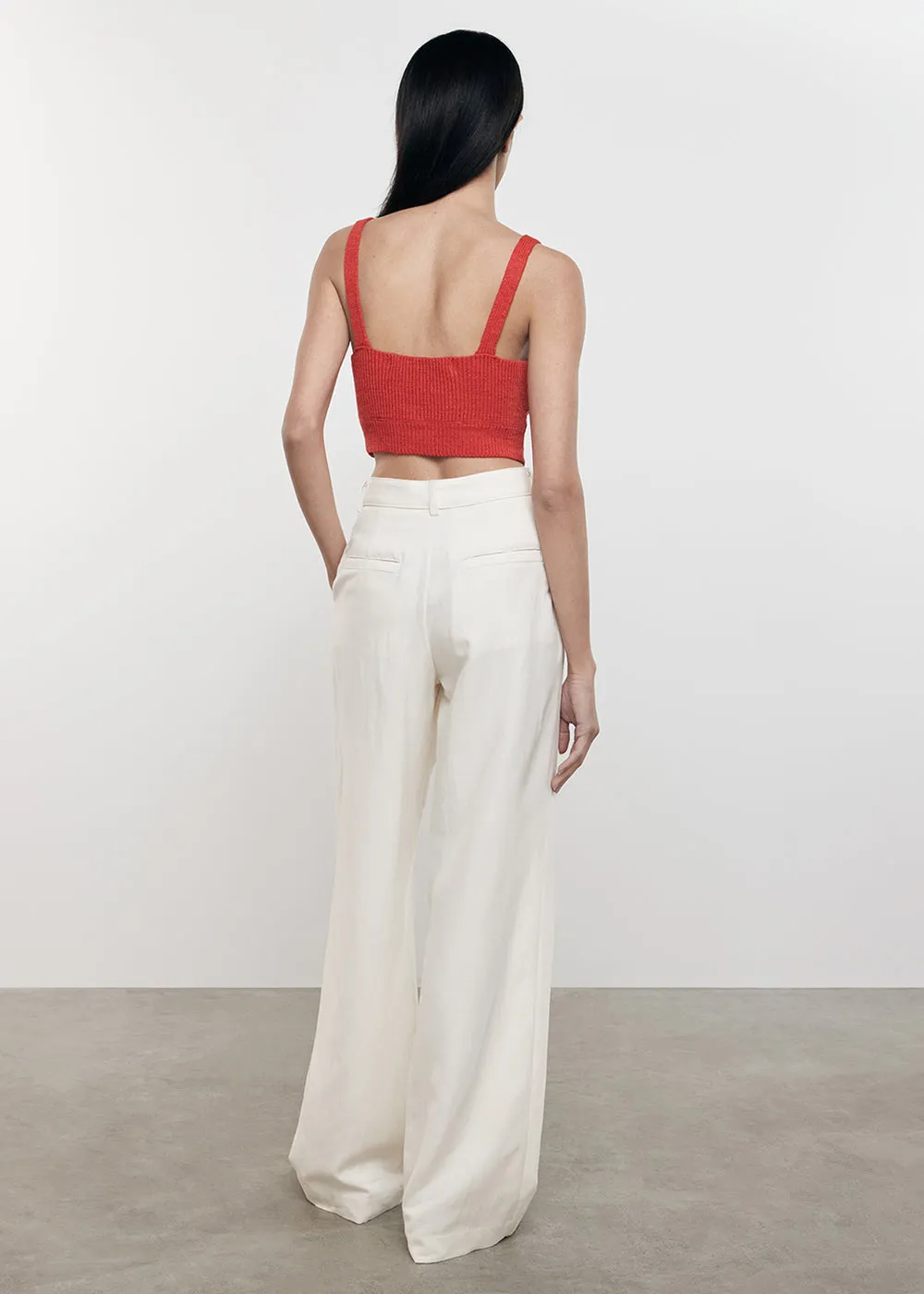 Linen Knit Bralette
