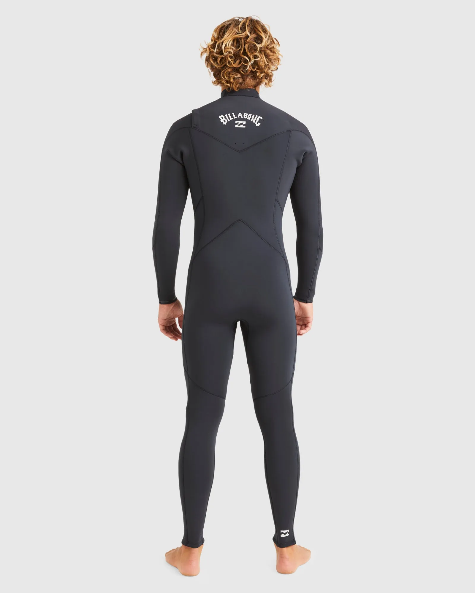 Mens 3/2mm Absolute Natural Chest Zip Wetsuit