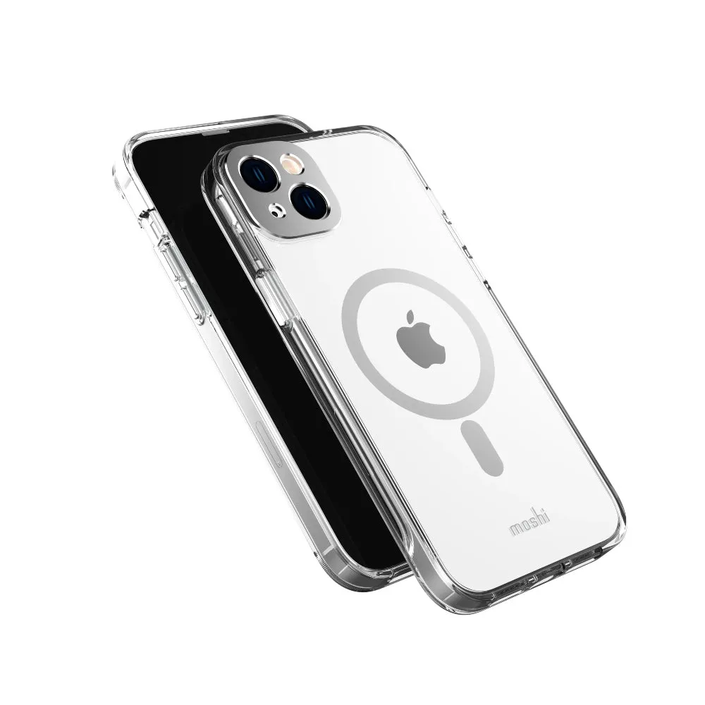 MOSHI iPhone 14 Plus - iGLAZE Case with MagSafe & Cam Cover - Black