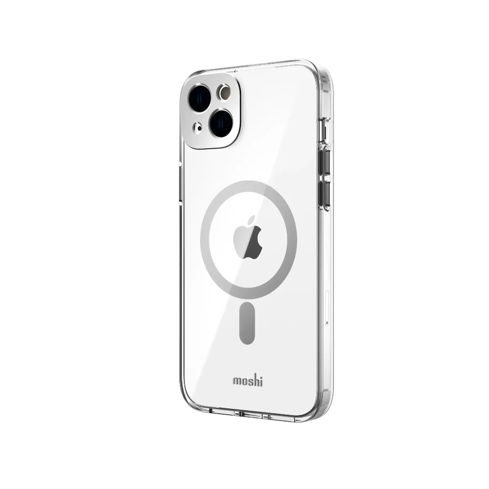 MOSHI iPhone 14 Plus - iGLAZE Case with MagSafe & Cam Cover - Black