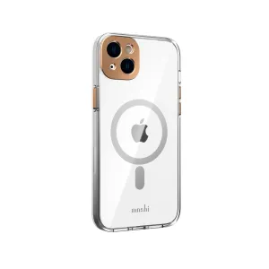 MOSHI iPhone 14 Plus - iGLAZE Case with MagSafe & Cam Cover - Gold