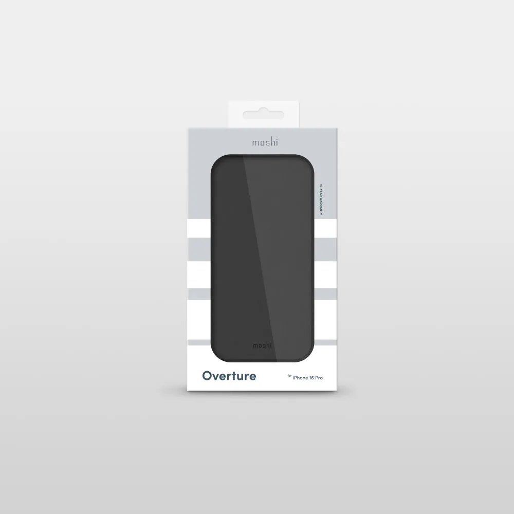 MOSHI Overture For Iphone 16 Pro MagSafe Charcoal Black