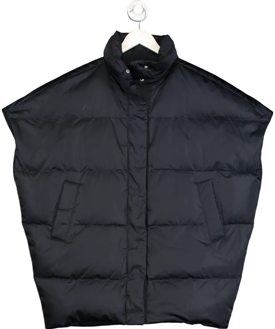 The White Company Blue Oversized Puffer Gilet UK S/M