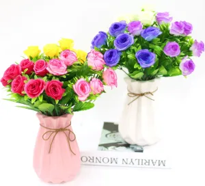 Vanilla Rose Driven Flower Fake Flower Gift for Women